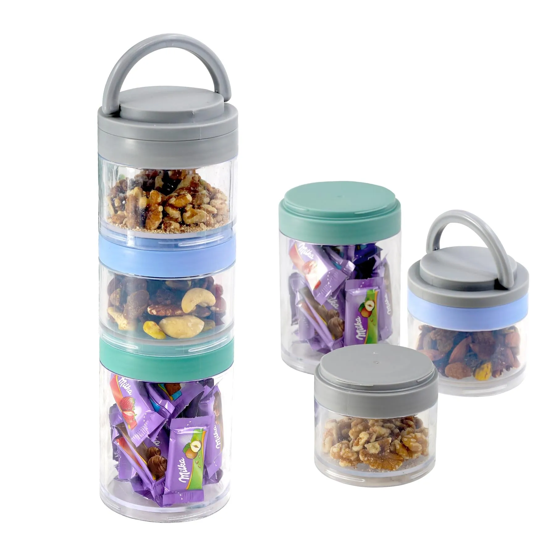 Stackable Tower Snack Food Container