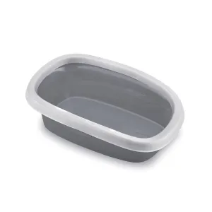 Stefanplast Sprint 20 Cat Litter Tray Stone Grey