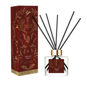 The Country Candle Co Fireside Tales Reed Diffuser