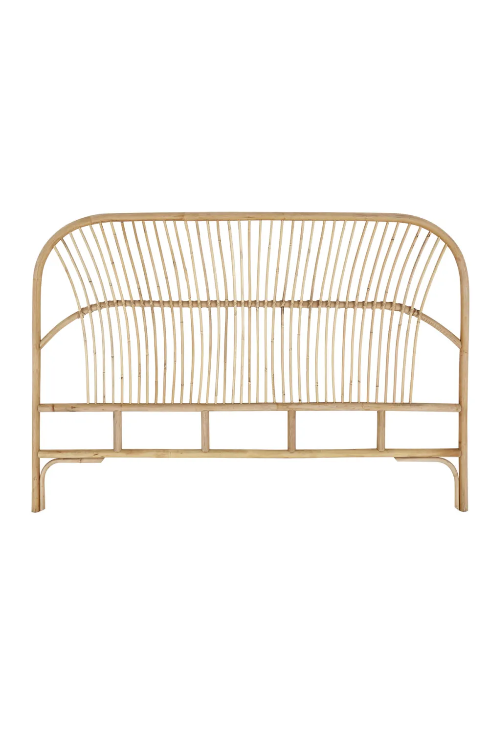 Vertical Pattern Rattan Headboard | Tikamoon Colette