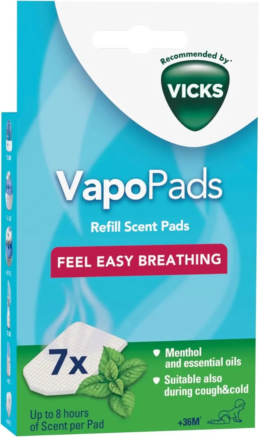 Vicks Vapopads Refill Menthol - 7 Scent Pads