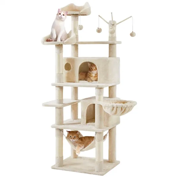 Yaheetech 67-inch Cat Tree Tower