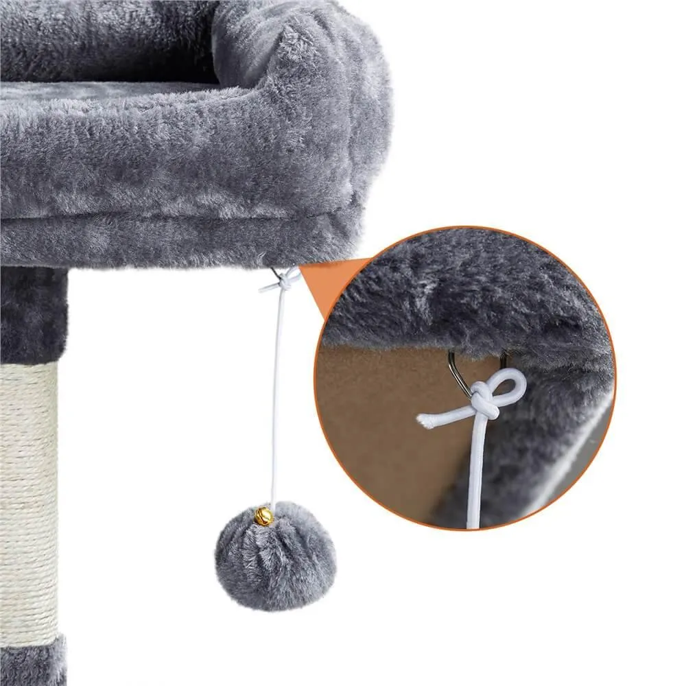 Yaheetech Cat Tree Condo for Medium/Large Cats 59 Inch