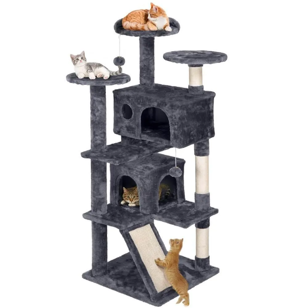 Yaheetech Kitten Tree Tower 57''H