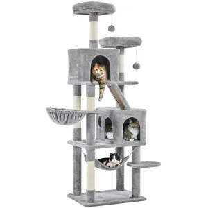 Yaheetech Tall Cat Tree 71.5in Multi-Level Cat Tower